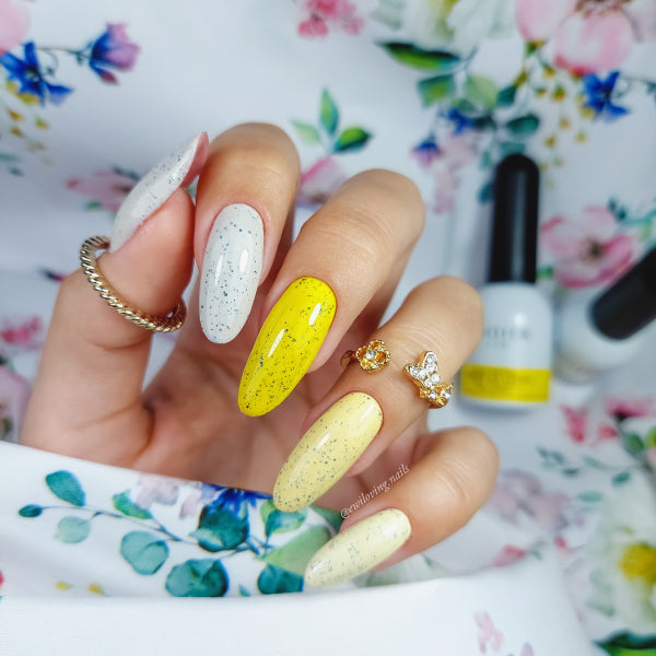 Gel Polish Macarons, Didier Lab, Lemon Ice Cream