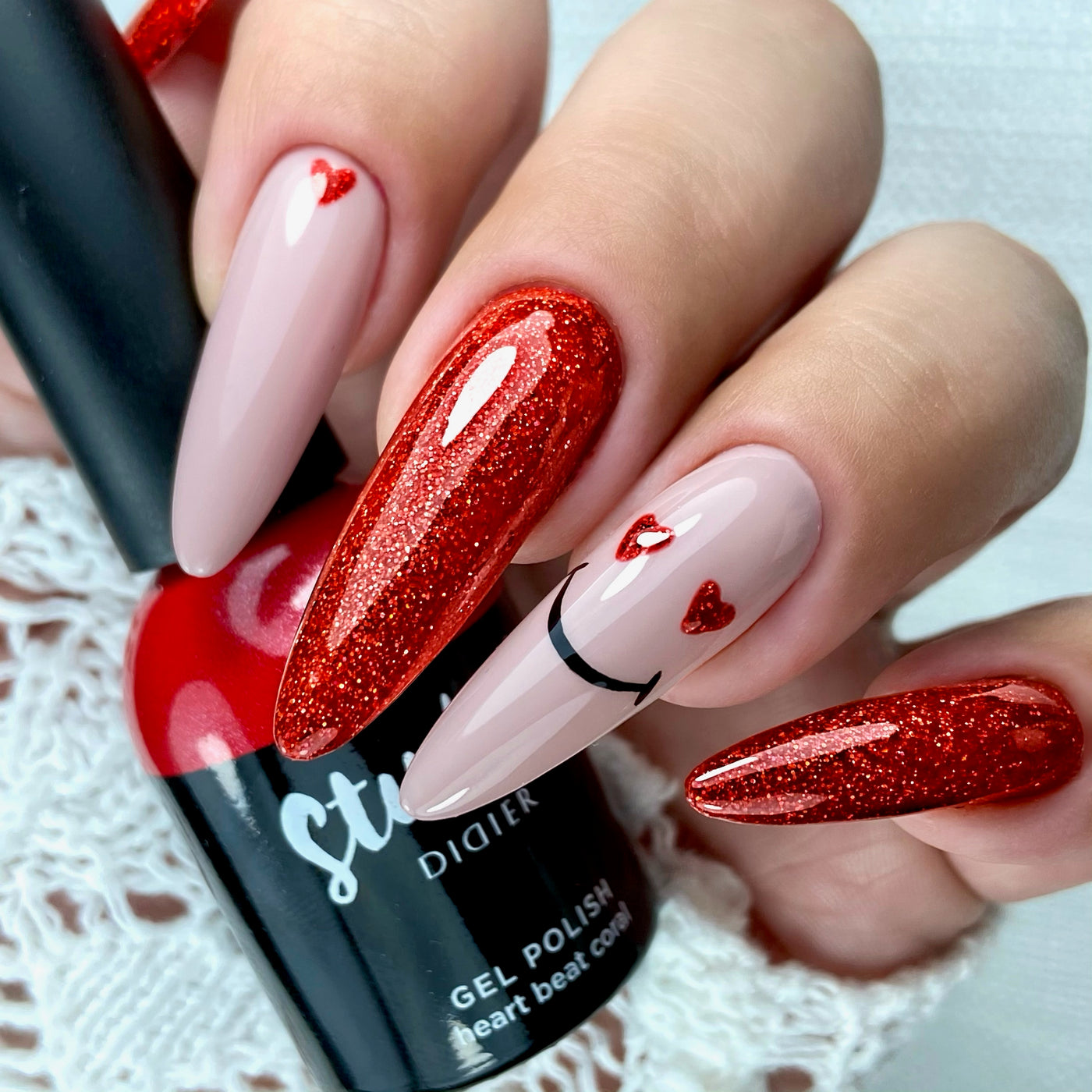 Gel Polish Studios Didier Lab, Heart Beat Coral, TPO free, 8 ml