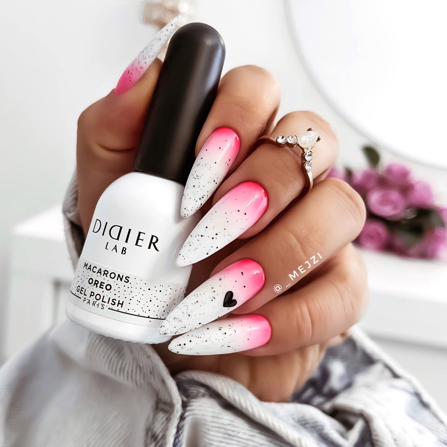 Macarons Gel Polish Didier Lab 'Oreo' - LABORATOIRES DIDIER