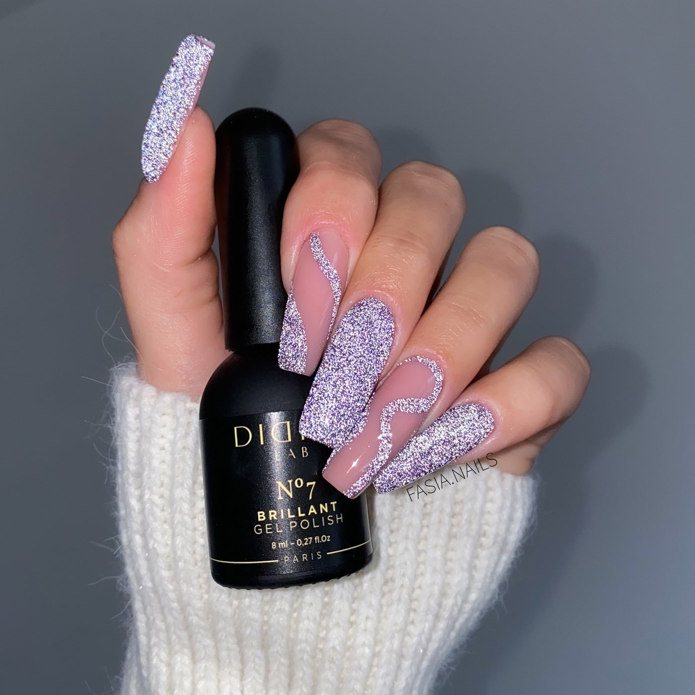 Gel Polish Brillant, Didier Lab, No. 7, HEMA and TPO free, 8 ml