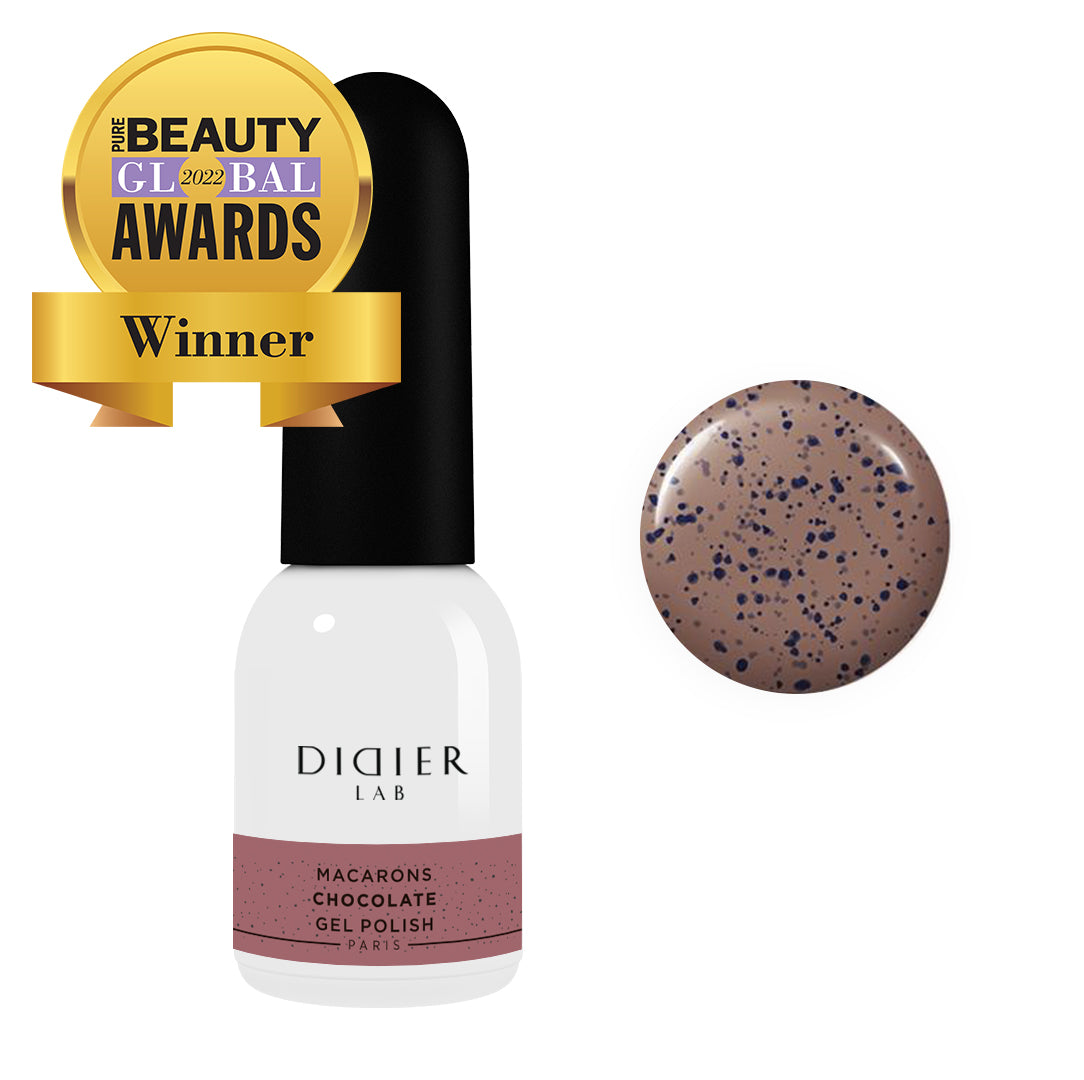 Macarons Gel Polish Didier Lab 'Chocolate' - LABORATOIRES DIDIER