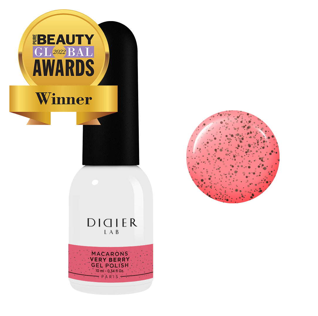 Gel Polish Macarons, Didier Lab, Very Berry