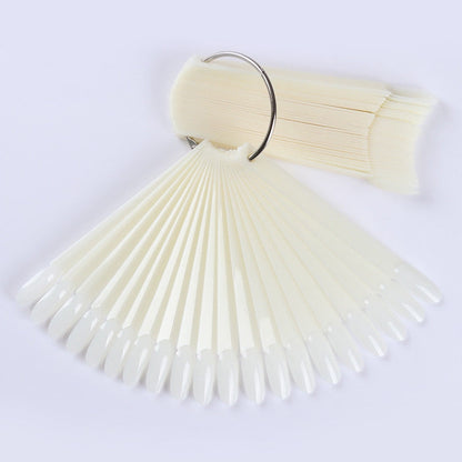 Color Chart, white, "Didier Lab", oval, 50 pcs.