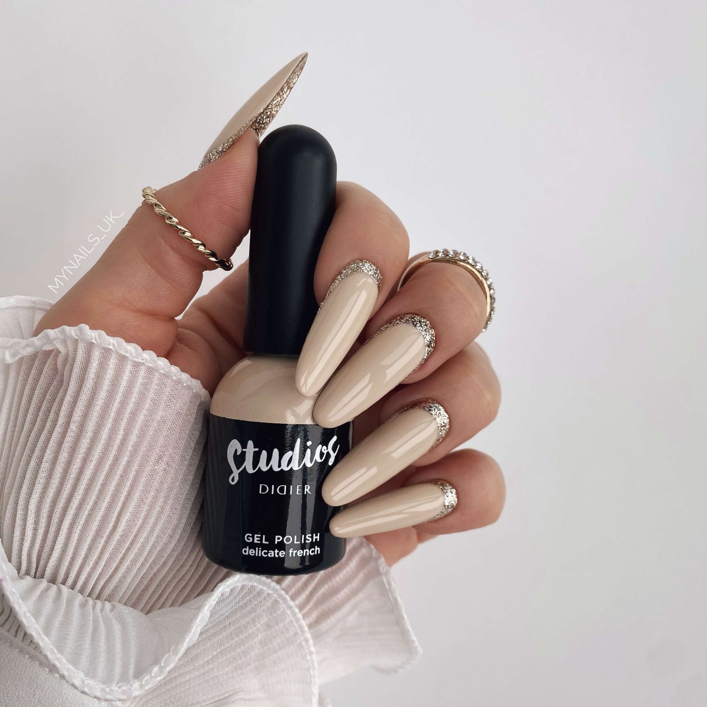 Gel polish Studios, Delicate French, TPO free, 8ml