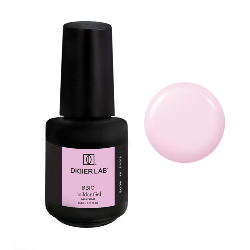 Builder Gel BBIO "Didier Lab", Milky Pink, 15ml