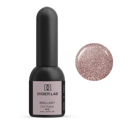 Gel Polish Brillant, Didier Lab, No. 2, HEMA and TPO free, 8 ml