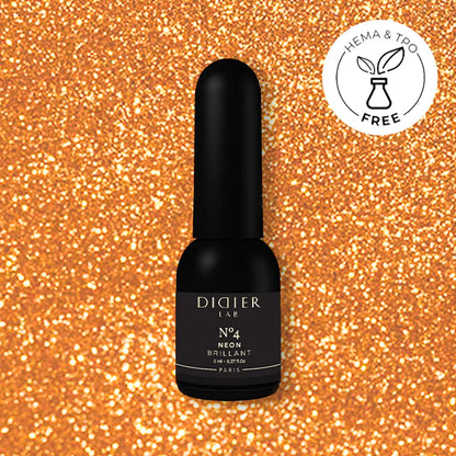Gel Polish Brillant NEON, Didier Lab, No. 4, 8 ml