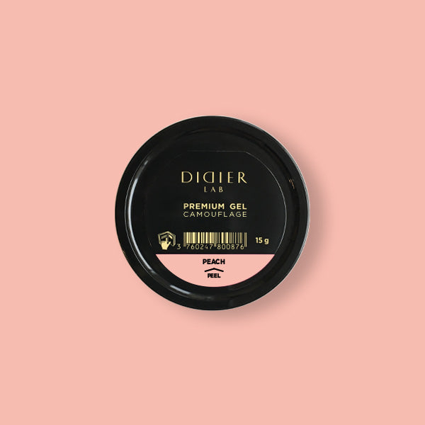 Premium  Gel Camouflage gel "Didier Lab", Peach, 15g
