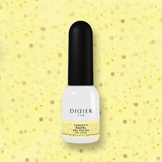Gel Polish Confetti, Didier Lab, Pastel