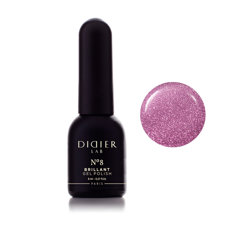 Gel Polish Brillant, Didier Lab, No. 8, 8ml