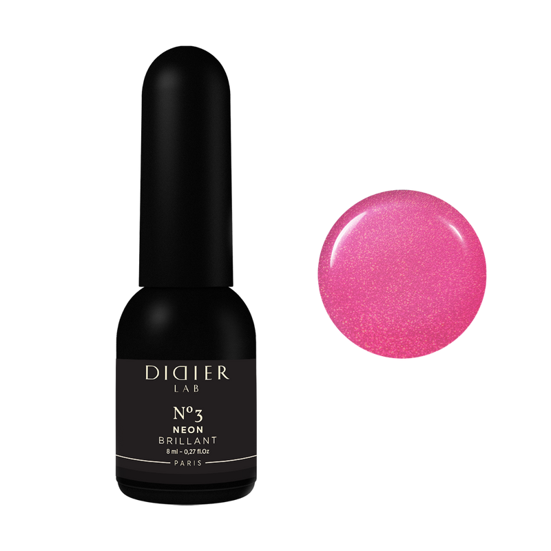 Gel Polish Brillant NEON, Didier Lab, No. 3, 8 ml