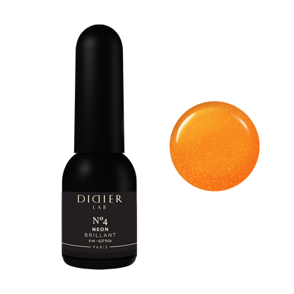 Gel Polish Brillant NEON, Didier Lab, No. 4, 8 ml