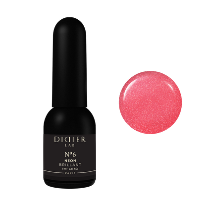 Gel Polish Brillant NEON, Didier Lab, No. 6, 8 ml