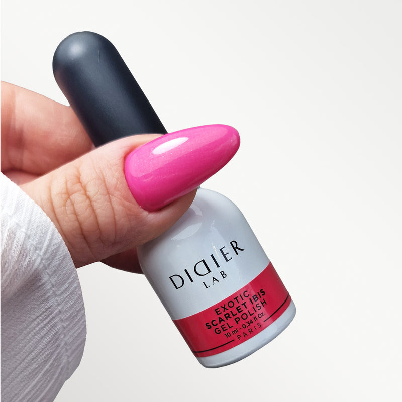 Gel Polish Exotic, Didier Lab, Scarlet Ibis, 10 ml