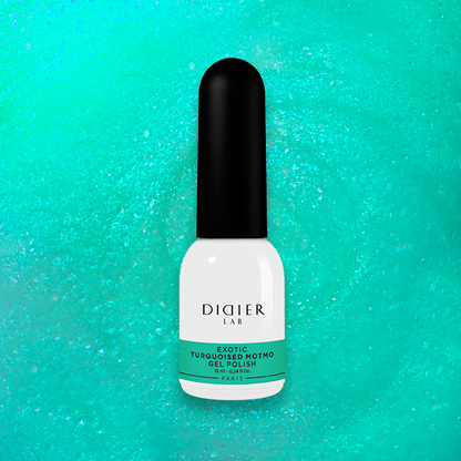 Gel Polish Exotic, Didier Lab, Turquoised Motmo, 10 ml