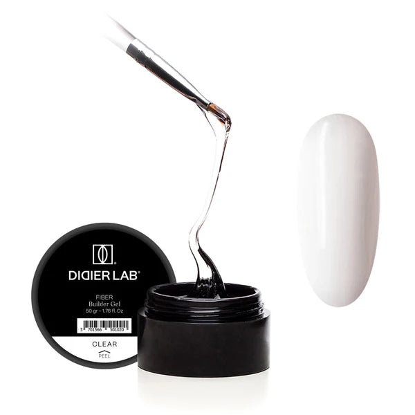 Fiber Builder Gel Didier Lab, Clear, HEMA and TPO free, 50g