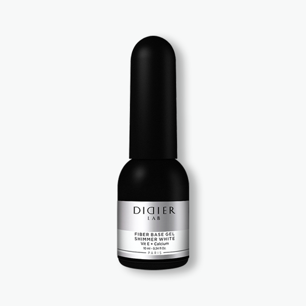 Fiber Base Coat, Didier Lab, Shimmer White, 10 ml