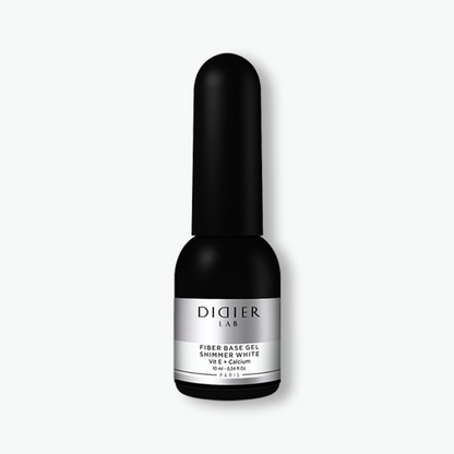Fiber Base Coat, Didier Lab, Shimmer White, 10 ml
