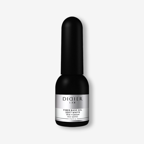 Fiber Base Coat, Didier Lab, Soft White, 10 ml