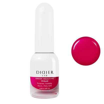 Green Reactive Vegan Nail Polish, Didier Lab, Forever Yummy, 10 ml