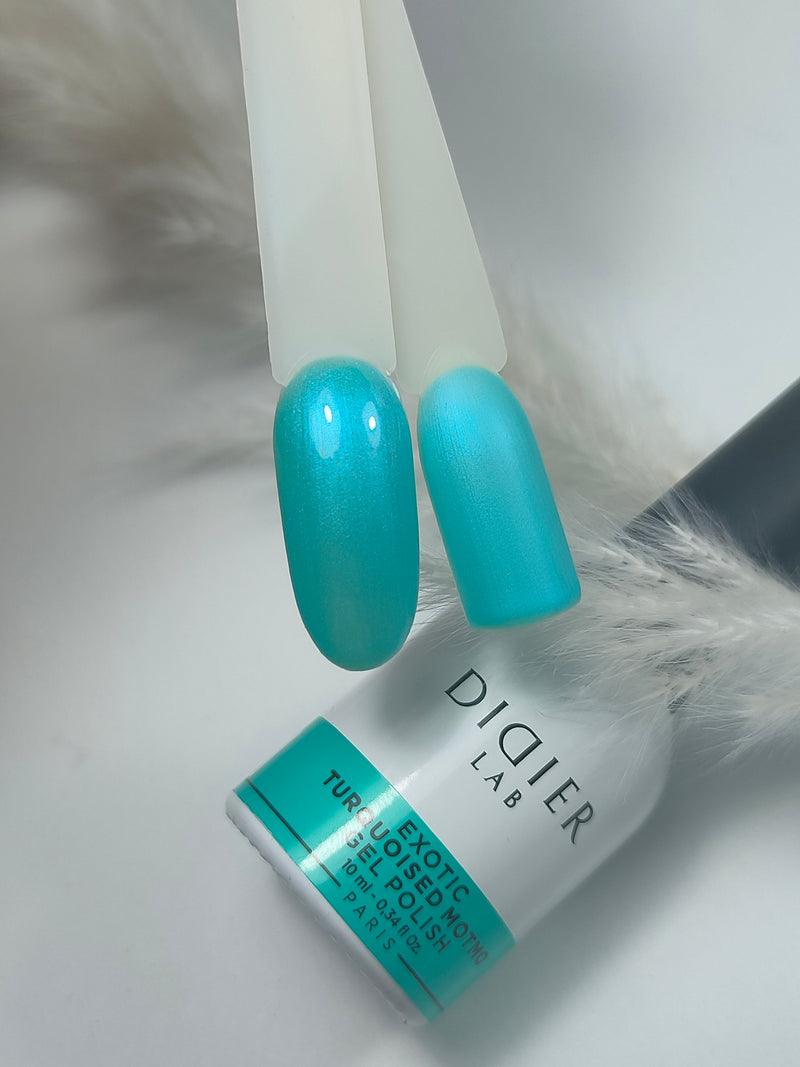 Gel Polish Exotic, Didier Lab, Turquoised Motmo, 10 ml