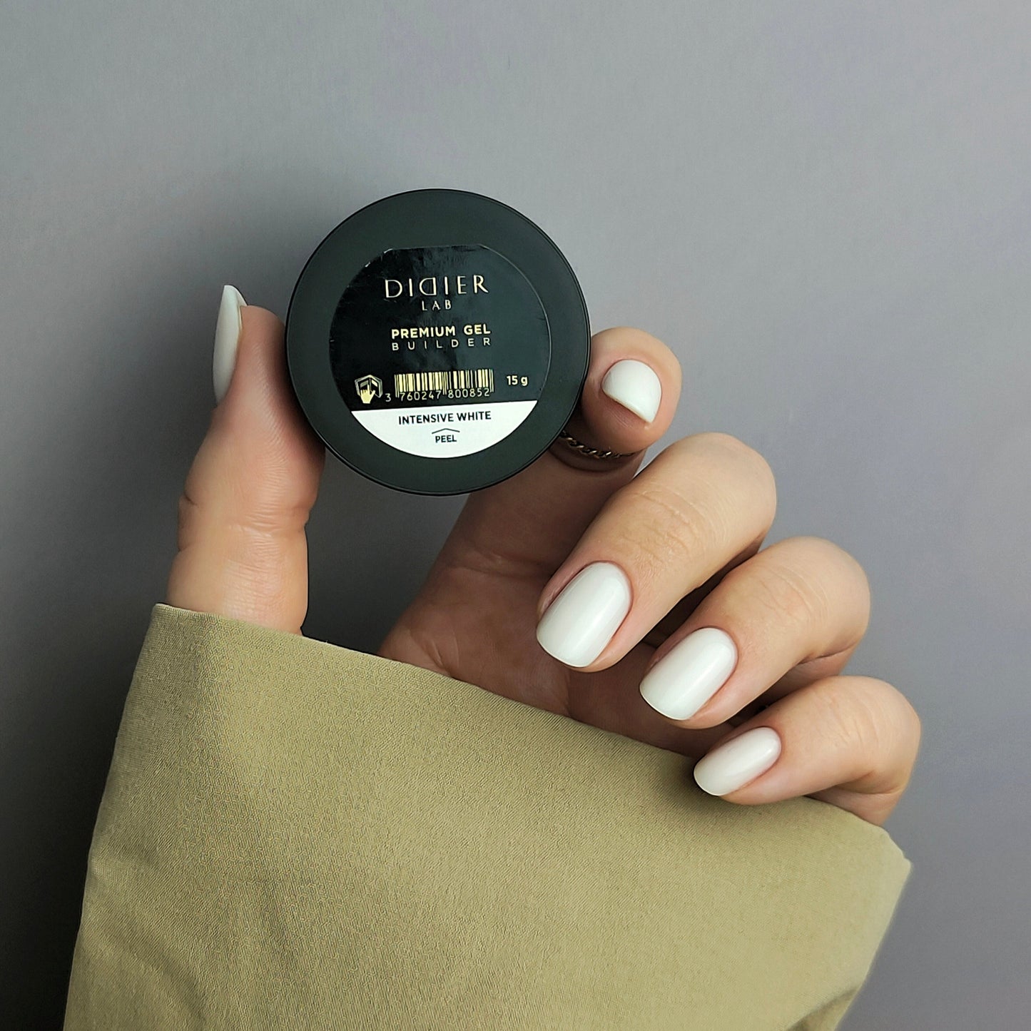Premium Builder Gel, Didier Lab, Intensive White, 15 g