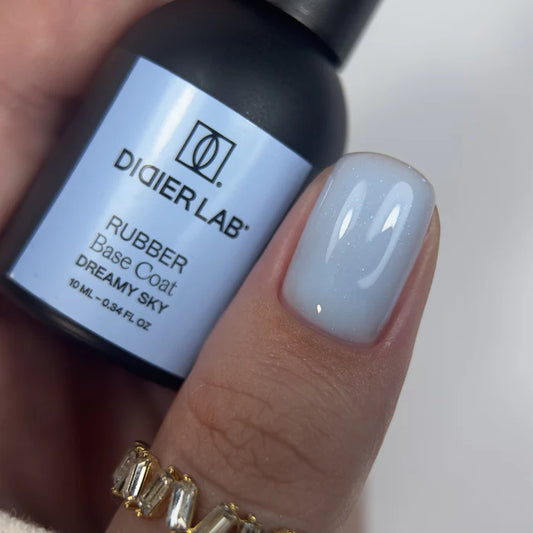 Gel Polish, Rubber Base Coat, Dreamy Sky, HEMA and TPO Free, 10ml
