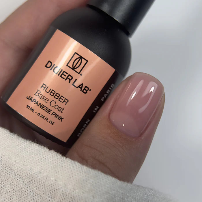 Gel Polish, Rubber Base Coat, Japanese Pink, HEMA and TPO Free, 10ml