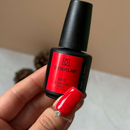 Builder Gel BBIO, Didier Lab, Ferrary Red, HEMA and TPO free, 15ml