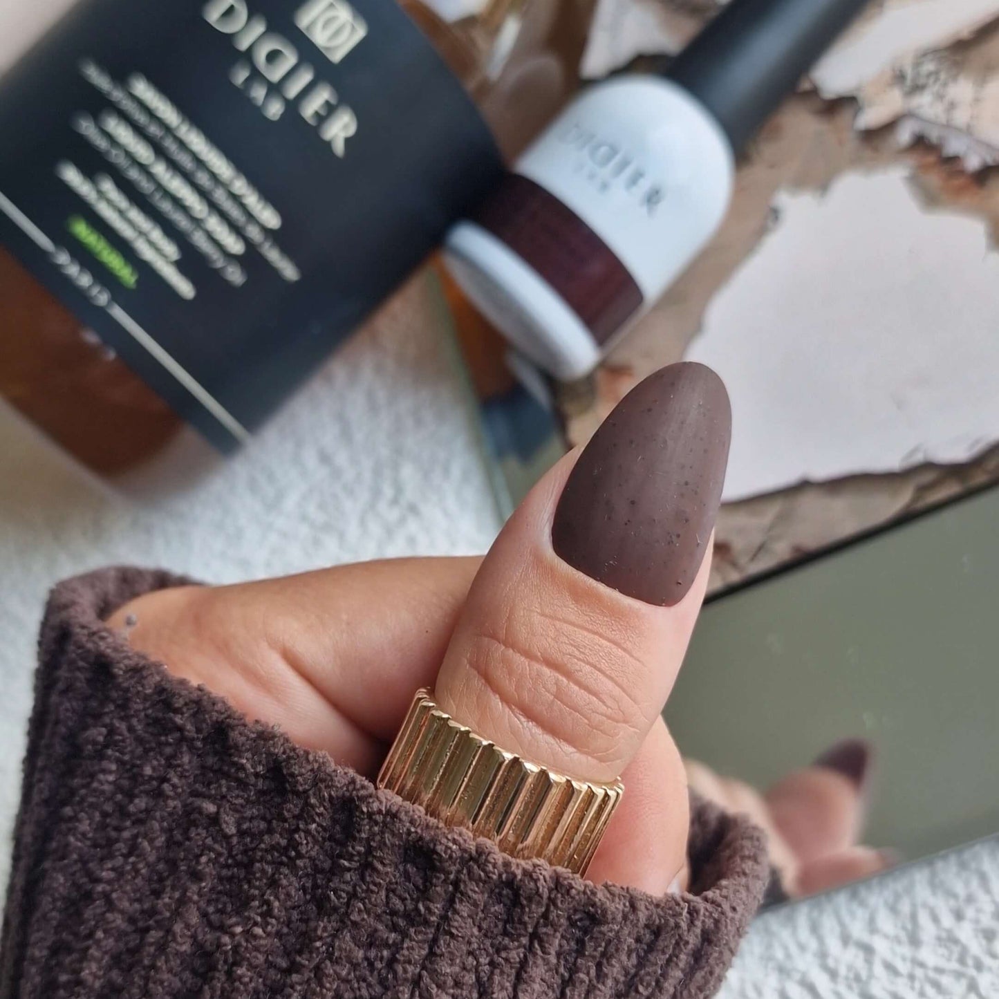Gel polish "Didier Lab", Macarons,  82% Negro