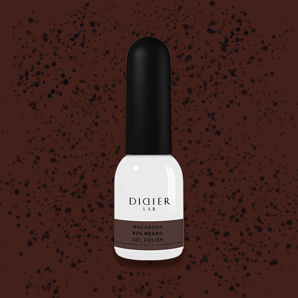 Gel polish "Didier Lab", Macarons,  82% Negro