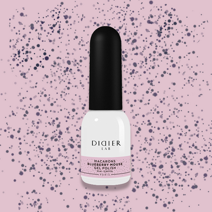 Gel Polish Macarons, Didier Lab, Blueberry Mouse
