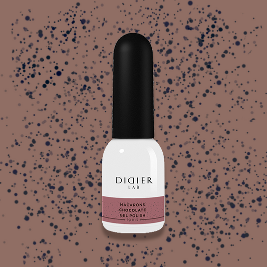 Macarons Gel Polish Didier Lab 'Chocolate'