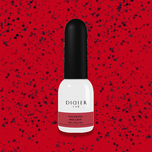 Gel Polish Macarons, Didier Lab, Red Love