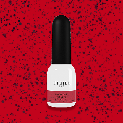 Gel Polish Macarons, Didier Lab, Red Love