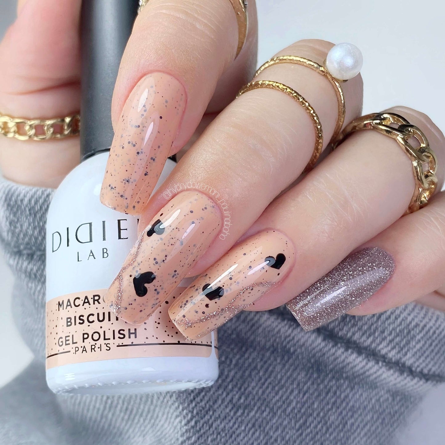 Gel Polish Macarons, Didier Lab, Biscuit