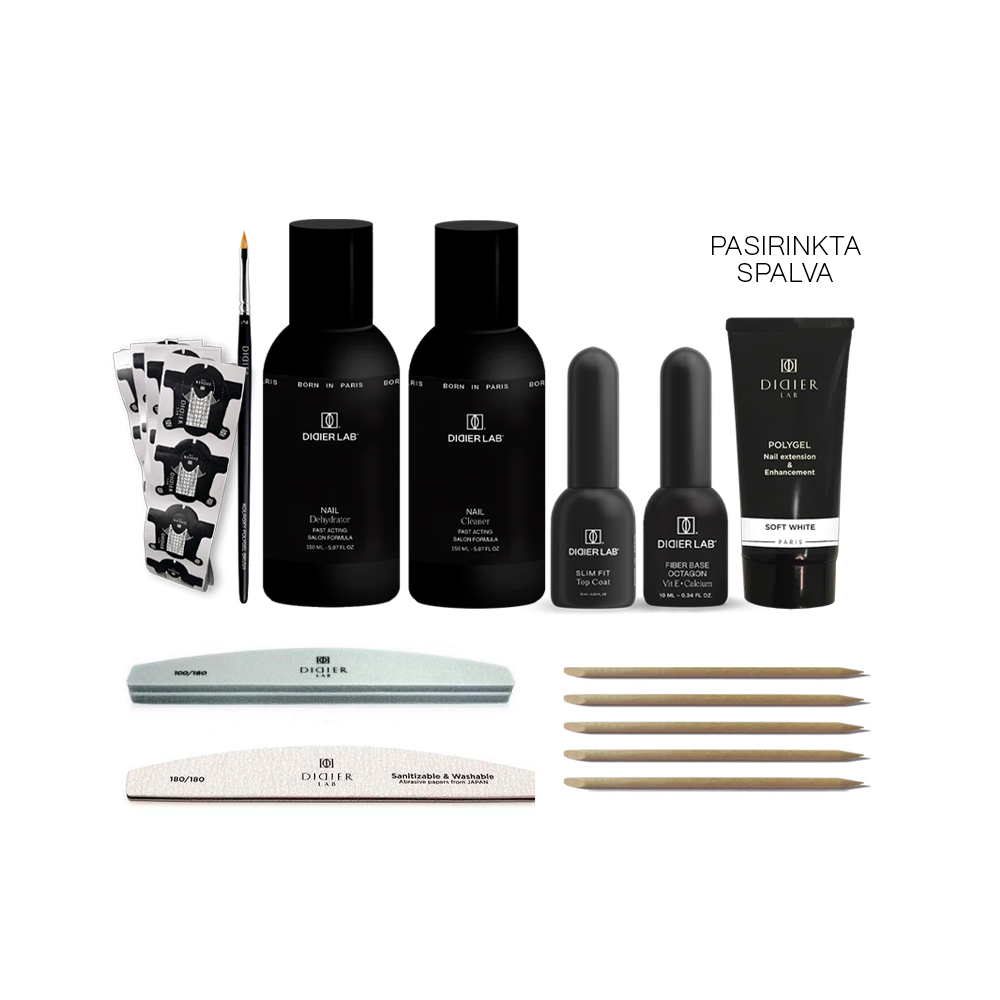 Nail Extension Set with Polygel, Didier Lab