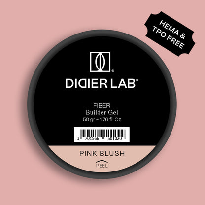 Fiber Builder Gel Didier Lab, Pink Blush, 50g