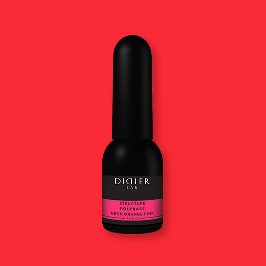 Sculpture Polybase Didier Lab, Neon Orange Pink, 10ml