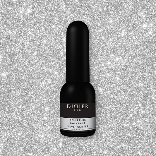 Polybase "Didier Lab", Silver Glitter, 10ml