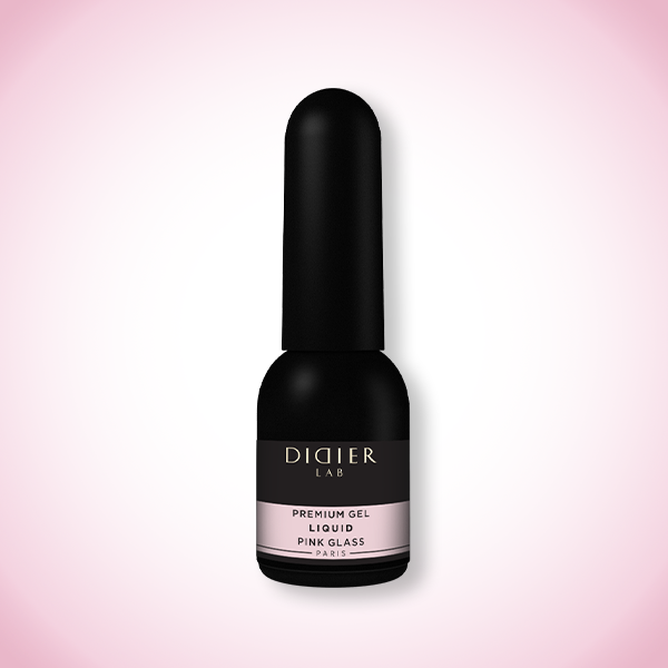 Premium Gel Liquid, Didier Lab, pink glass, 10 ml