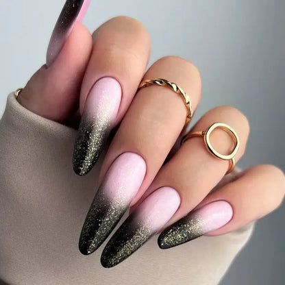 Gel polish Didier Lab, Glitter Top coat, gold, 10 ml