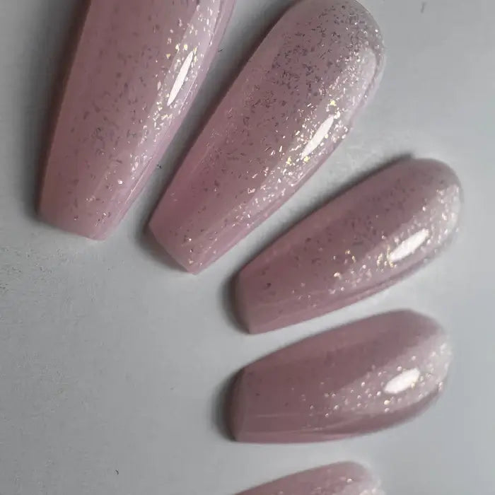 Gel polish Didier Lab, Glitter Top coat, gold, 10 ml