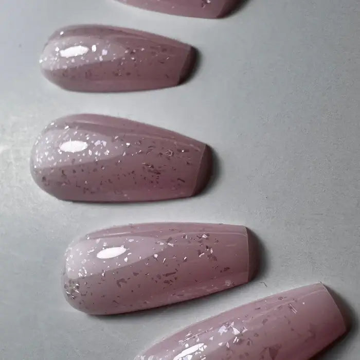 Gel polish Didier Lab, Glitter Top coat, silver, 10 ml