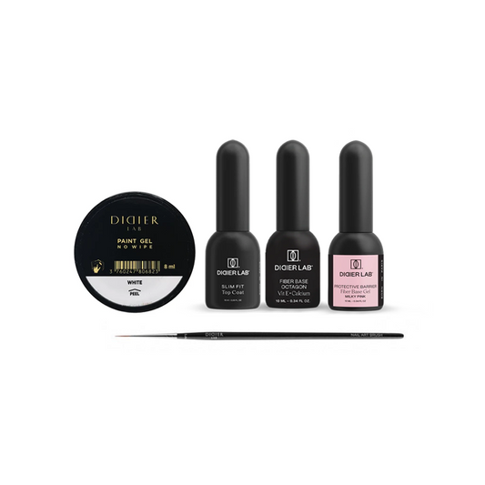 French Manicure Set with Fiber Bases, Didier Lab