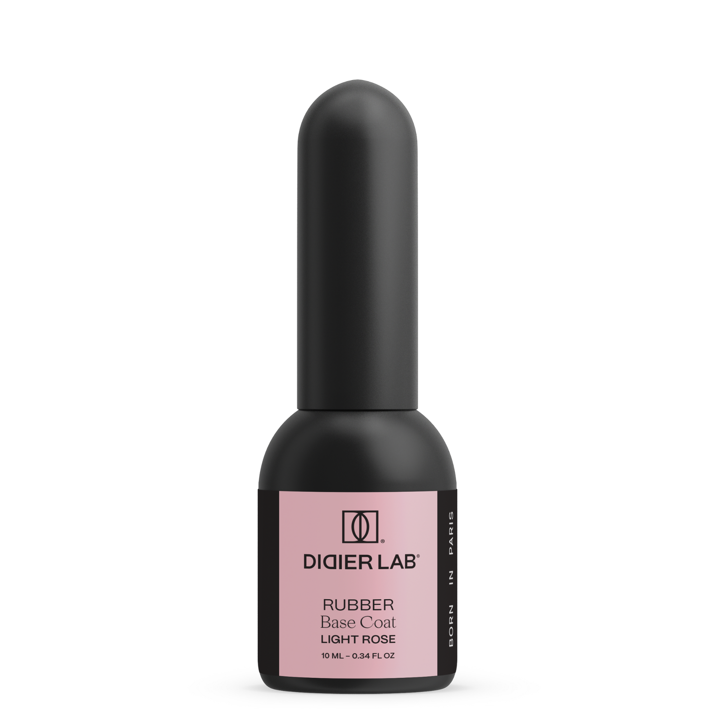 Gel Polish Rubber Base Coat, Didier Lab,HEMA & TPO free, Light Rose, 10 ml