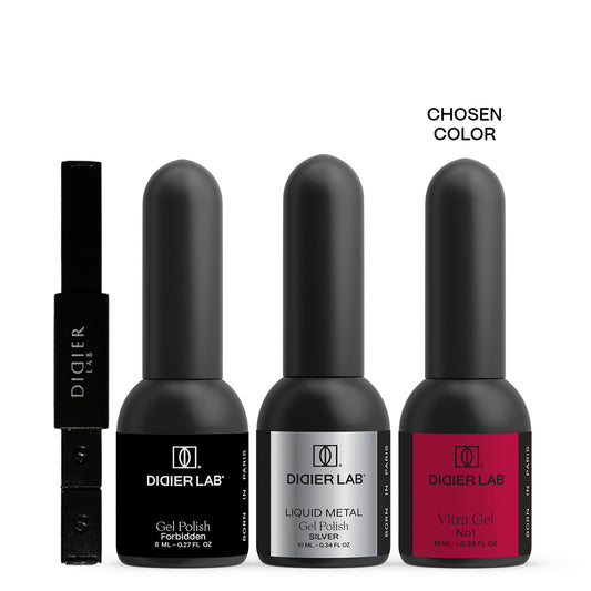 Vitra Gel polish set with a selected color, Didier Lab
