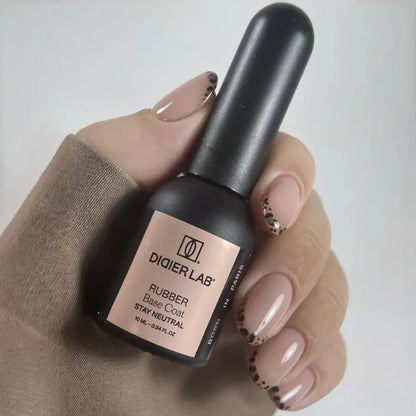 Gel Polish, Rubber Base Coat, Stay Neutral, HEMA and TPO Free, 10ml