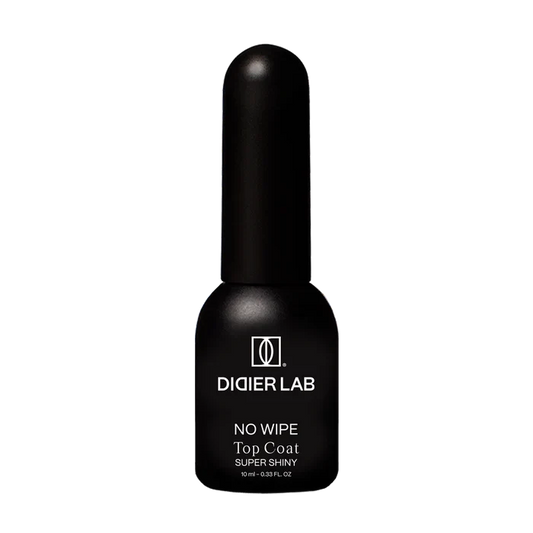 Top Coat No Wipe Super Shiny, Didier Lab, HEMA and TPO free, Clean Formula, 10 ml!