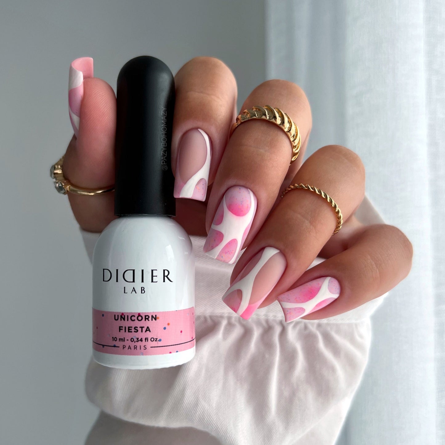 Gel polish "Didier Lab", Unicorn, Fiesta 10 ml